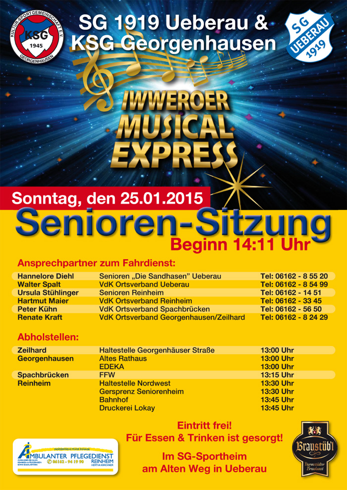 Seniorensitzung 2015